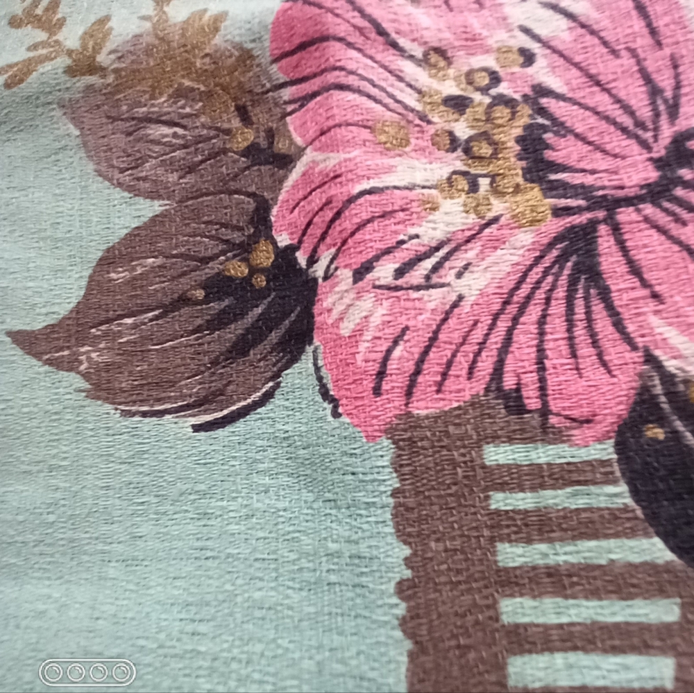 Bark Cloth LOT 40s 50s - Picture 5 of 15